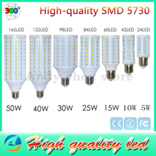 Super brilhante 5w 10 15 25 30 40 50 lâmpada led e27 5730 (5630) smd 110v/220v lampada led luz lâmpadas de milho holofotes 2024 - compre barato