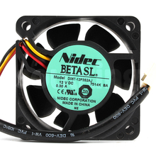 NEW NIDEC 6025 DC12V 0.30A frequency D06T-12P3S2AJ LED cooling fan 2024 - buy cheap