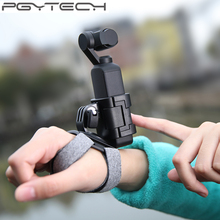 PGYTECH-correa de mano y muñeca OSMO Pocket 2, transpirable, antideslizante, rotación de 360 grados, tamaño ajustable para cámara de acción GoPro 2024 - compra barato