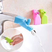 3 Colors Premium Baby Washing Hands Faucet Extender Fountain Silicone Tap Kitchen Faucet Accessories free shipping 2024 - buy cheap