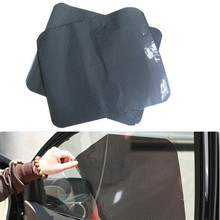 38cm x 42cm 2PCS Car Auto Accessories Curtain Windshield PVC Sticker Sun shade UV Protection Car Side Window Film 2024 - buy cheap