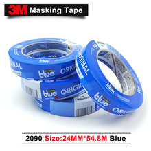 3M 2090 automotive masking tape Blue Painter's Tape for Multi-Surfaces 24mm*54.8m*3rolls 2024 - buy cheap