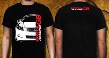 Лидер продаж 2019, Классическая футболка из 100% хлопка для японских фанатов автомобилей Accord G8 2024 - купить недорого