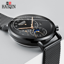 HAIQIN Mens watches top brand Automatic/Mechanical Men Watch Business Watch men Tourbillon stainless Waterproof Male Wristwatch 2024 - buy cheap
