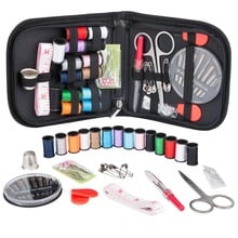 70pcs Portable Travel Sewing Box DIY Knitting Sewing tool Kit Needles thread Threader Tape Scissor Storage Bag Craft Sewing Set 2024 - buy cheap