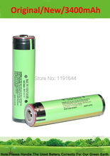 Free shipping!! 2pcs/lot genuine 3.6V 18650 NCR18650B PCB PROTECTED 3400mAh battery For Panasonic 2024 - buy cheap