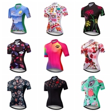 Weimostar Cycling Jersey Women 2021 Team Sport Bicycle Wear Summer MTB Road Bike Jersey Breathable Cycling Shirt Ropa Ciclismo 2024 - buy cheap