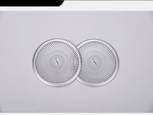 Angelguoguo 2pcs Aluminium alloy Car Audio Speaker Car Door Loudspeaker Trim Mesh cover For Mercedes Benz ML Class GL Class GLE 2024 - buy cheap