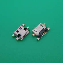 500 шт. micro mini USB зарядный порт док-разъем гнездо разъем 5pin запасные части для Huawei Y3-2 Y3-II Y3 2 3G 4G 2024 - купить недорого