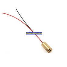 Tubo láser de cabeza de 9MM, diodo láser de 3V, 30mA, 5mw, punto rojo (línea horizontal pequeña), 10 Uds. 2024 - compra barato