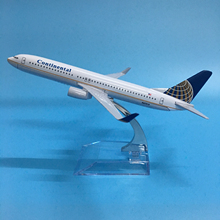 1:400 16cm Passenger Plane Boeing B737-800 N27213 Continental Airlines Alloy Airbus Juguetes Toy Airplane Model  Collectible 2024 - buy cheap