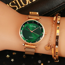 Gogoey relógios femininos 2020 moda de luxo relógios femininos relógios de ouro rosa pulseira magnética relógios de quartzo zegarek damski 2024 - compre barato