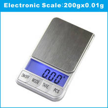 200g x 0.01g Pocket Precision Electronic Scales for Gold Bijoux Sterling Silver Jewelry Scale 0.01 Digital Scale 200g 0.01g 2024 - buy cheap