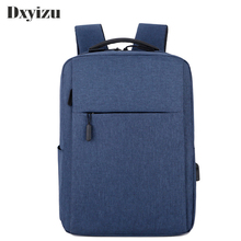 Mochila masculina para laptop, mochila de computador fashion com carregamento usb para lazer, bolsa grande para viagem 2024 - compre barato