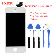 mobile phone lcd For iphone 5 5c iphone 5s lcd Screen Display Touch Digitizer Screen factory Sale AAA quality 2024 - buy cheap