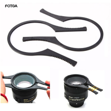 Пластиковый ключ Fotga 67-77 мм для фильтра объектива камеры Инструменты для удаления гаечный ключ зажим 2 шт. плоскогубцы 67 72 74 мм 2024 - купить недорого