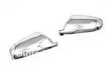 Car Styling Chrome Side Door Mirror Cover For Peugeot 407 2024 - buy cheap