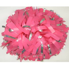 6" Cheerleader pompoms ( 10 pieces/lot) Surface will shine + silver laser wire Sports pompoms Color can choose Free shipping 2024 - buy cheap