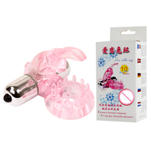 BAILE Vibrating Rabbit penis ring cock ring penis extension penis vibrator penis extender sex ring sex toys for man sex products 2024 - buy cheap