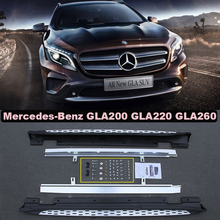 Running Boards Side Step Bar Pedals For Mercedes-Benz X156 GLA180 GLA200 GLA260 GLA300 2015 2016 2017 2018 2019 High Quality Brand New Nerf Bar 2024 - buy cheap