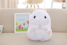 small cute plush fat hamster toy lovely white fat hamster doll gift about 38cm 2024 - buy cheap