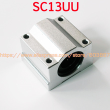 Rodamiento lineal SC13UU SCS13UU de 13mm, Unidad de deslizamiento, bloqueo de buje con rodamiento LM13UU que combina con riel del eje de 13mm 2024 - compra barato