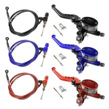 7/8" 22mm Motorcycle CNC Hydraulic Clutch Kit Lever Master Cylinder Knitting Oil Hose 125 ~ 250cc 2024 - buy cheap