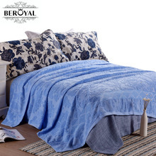 Beroyal-Manta de algodón para adulto, de 1 pieza Manta de algodón, suave, súper Floral, con mangas para 100%, 2020 x cm 2024 - compra barato