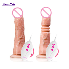 Ataultodas-pênis realista, brinquedo sexual grande, aquecimento, masturbação feminina, produtos sexuais 2024 - compre barato