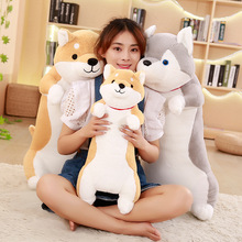 1 unidad 60cm lindo Corgi juguetes de peluche de perros suave Kawaii viñetas de animales perro relleno sofá almohada regalos encantadores para niños 2024 - compra barato