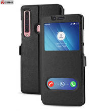 Window Flip Cover For Samsung Galaxy A9 A8 A6 A6 plus A7 2018 Leather Case Capas For Samsung A10 A20 A30 A40 A50 A70 A80 Cover 2024 - buy cheap