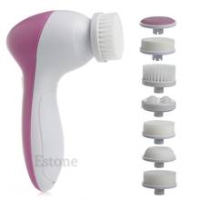 8 in1 Face Skin Electric Facial Cleansing Brush Spa Skin Care Massager Scrub High Quality 2024 - buy cheap