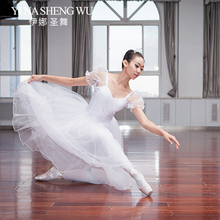 Trajes de baile de Ballet adultos tutú profesional Ballet Swan Lake disfraces niñas falda tutú de Ballet Puff vestido de Ballet Clásico blanco 2024 - compra barato