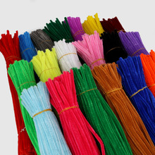 100pcs 5mm x 30cm Multi Color Pption Chenille Stems Pipe Cleaners Party Supplies Handmade Diy Art Craft 2024 - buy cheap