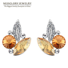 Neoglory Austria Crystal Stud Earrings for Women  Jewelry Rhinestone Fashion Gifts 2020 New 2024 - buy cheap