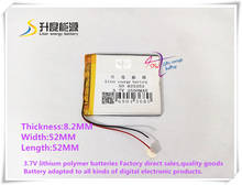 3.7V 2500MAH 825252 805050 Polymer lithium ion / Li-ion battery for tablet pc cell phone power bank mp3 mp4 2024 - buy cheap