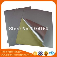 1000 sheets A4 blank silver waterproof Self adhesive sticker label for laser printer 2024 - buy cheap