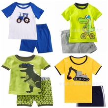 New Summer Children Pyjamas Baby Clothes Sets Kids Short Sleeve Tshirt Shorts Pajamas Suit Boy's Girl Sleepwear Homewear 2024 - buy cheap