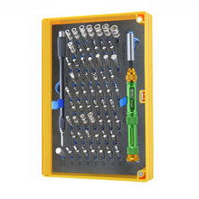 Kit 63 em 1 de chave de fenda magnética, kit de ferramentas de reparo multifuncional para iphone, mac e notebook 2024 - compre barato