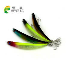 HENGJIA 8pcs 11.5CM 11.8G  hard plastic bent minnow fishing  lures bass wobbler carp peche fishing baits pesca fishing tackles 2024 - buy cheap