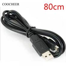 Данных зарядный кабель шнур адаптер USB 2,0 мужчина к Mini 5 Pin B лучший черный Длина 80/100 см данных кабели usb кабель-удлинитель 2024 - купить недорого