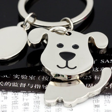 Creativa perro regalo bonito movimiento encantadora accesorios llavero clave cadena anillo clave Fob titular 2024 - compra barato