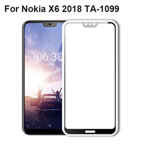 Protetor de tela ultrafino de alta qualidade, vidro temperado para nokia x6 x 6 2018 ta-1099, vidro protetor de tela de vidro temperado, 1 peça 2024 - compre barato