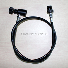 Airsoft Paintball Straight 37" inch Remote Hose Thick Air Line 1500psi NEW FREESHIPPING 2024 - buy cheap