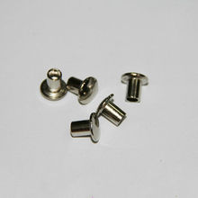 100Pcs M2.5 x 6mm Truss Oval Head Rivets Plate With Nickel Semi-hollow Rivet 2.5mm DIA 2024 - buy cheap