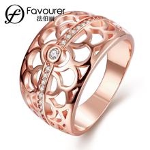 white/rose gold color rings for women Wedding Feast Jewellery Luxurious Original designs 2024 - buy cheap