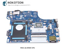 NOKOTION 01AW115 BE565 NM-A631 материнская плата для Lenovo Thinkpad E565 материнская плата для ноутбука A6-8500 CPU DDR3 2024 - купить недорого