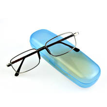 Reading Glasses Spectacles Square Metal Full Frame Women Men Presbyopia Eyeglass +1.0 +1.5 +2.0 +2.5 +3.0 +3.5 036 2024 - buy cheap