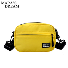 Mara's Dream New Design Women Messenger Bags Canvas Solid Female Shoulder Bag Fashion Mini Flap Crossboby Bag Girl Bolsas Bags 2024 - buy cheap