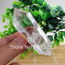 ddh00512 Lucency Natural White Quartz Rock Crystal Wand Point Healing Stone 2024 - buy cheap